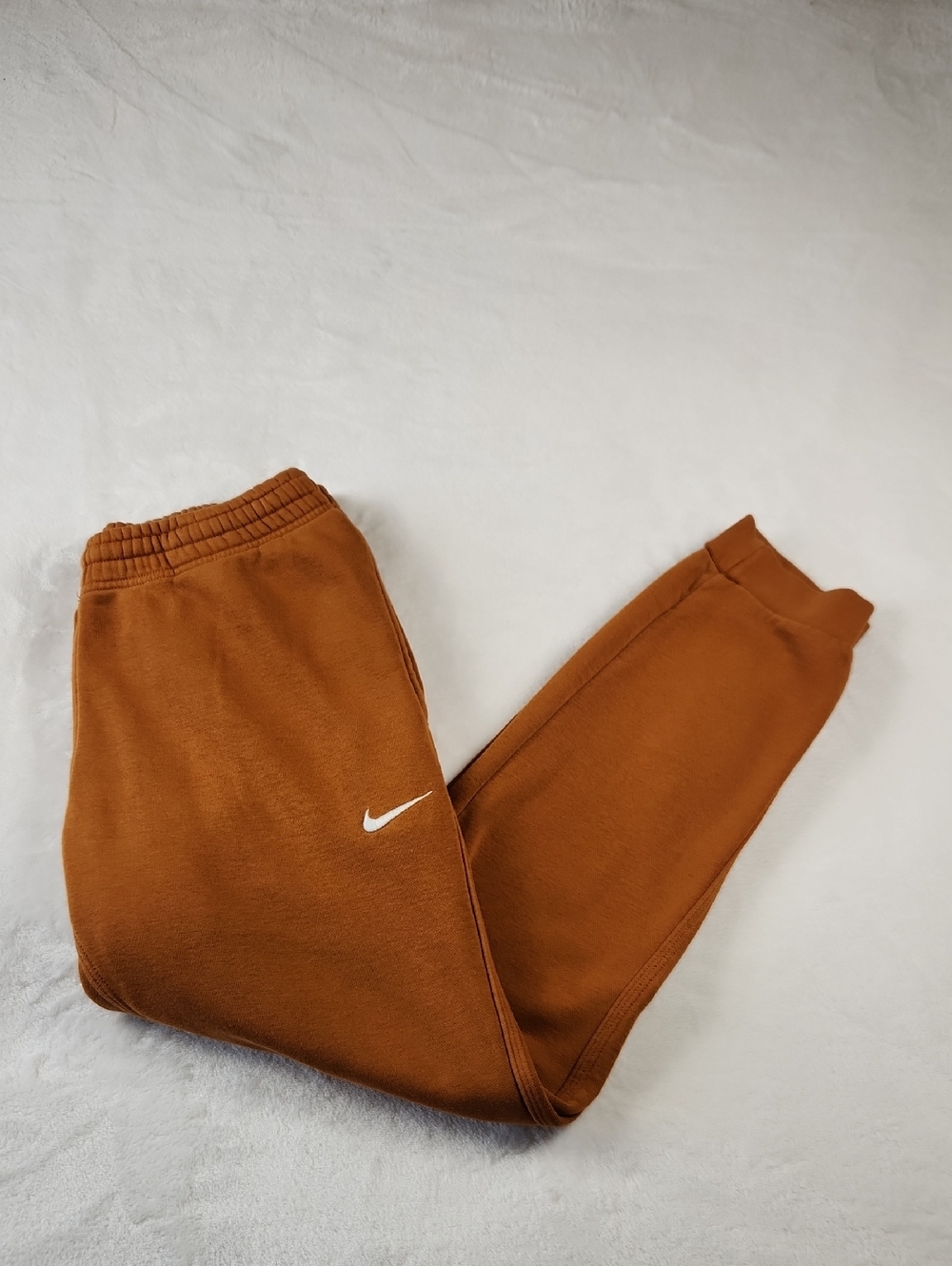 Nike Sweatpants Burnt Orange Jogger Pants Men's Size Large